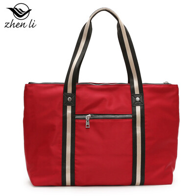 

European&American fashion womens bag new womens handbag nylon bucket bag