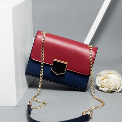 

In summer ins Sen is a one-shoulder bag for Korean girls Korean girls are all-match chain messenger bag students