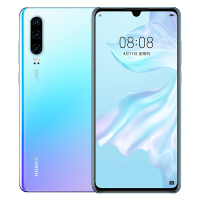 

Huawei HUAWEI P30 super light-sensitive Leica three-camera Kirin 980AI smart chip full screen screen fingerprint version mobile phone 6GB128GB pearlescent mother-of-pearl full Netcom dual 4G mobile phone