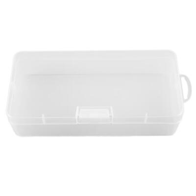 

Transparent Plastic Rectangular Storage Box Collection Container Cases