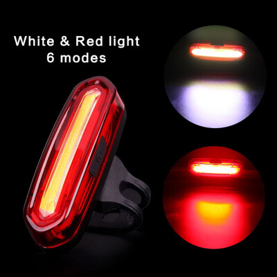 

2017 Rechargeable USB Mountain Bike Tail Light Taillight MTB Safety Warning Bicycle Rear Light Bicycle Lamp