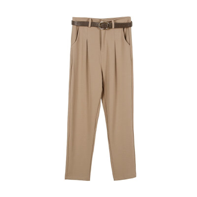 

Autumn&winter suit pants joker harlan straight loose pipe trunks female leisure trousers