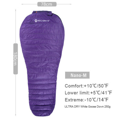 

3 Colors Upgrade Series Outdoor Camping Ultra-Light Mummy Sleeping Bag 1 Pieces