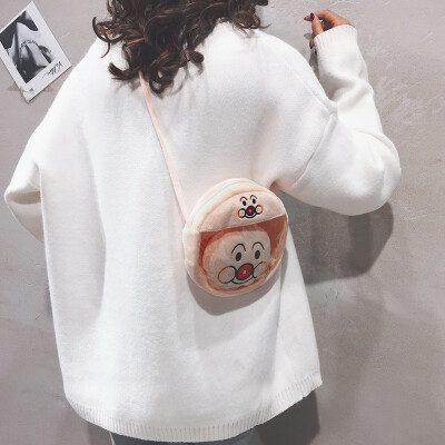 

Mini small round bag female 2019 new small fresh&lovely bag Korean fashion wild cartoon shoulder Messenger bag