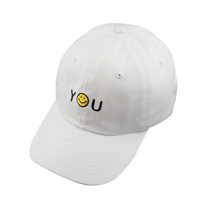 

Unisex Snapback Baseball Peaked Cap Smiling Face Adjustable Hip Hop Hat