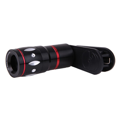 

10X Zoom Telephoto 16 Degree Wide Angle Lens Rabbit Clip For CellPhone