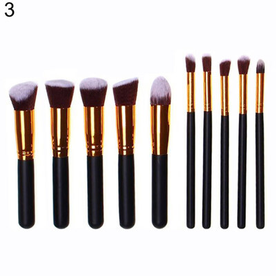 

10Pcs Professional Beauty Cosmetic Tools Eyebrow Eyelash Lip Make Up Brushes