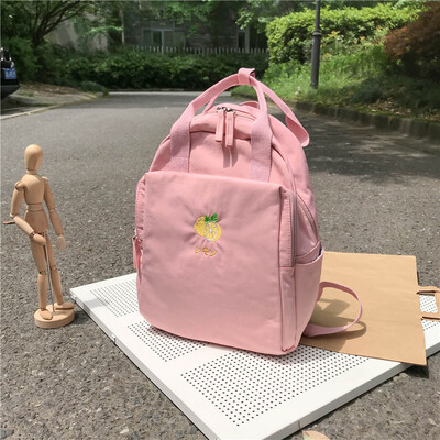 

Ins style schoolbag female Korean version of high school students ancient feeling large capacity Japanese campus computer backpack
