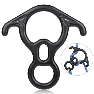 

Outdoor Rappelling Gear Ring Abseiling Descender for Rocking Climbing Mountaineering High Level Working