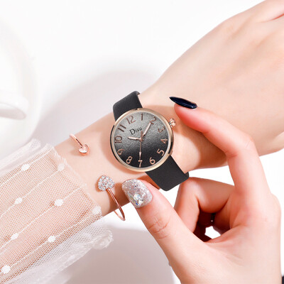 

RM Fashion Trend Leisure Temperament Frosted Dial Quartz Belt Ladies Watch