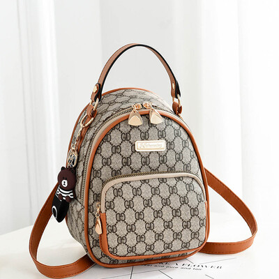 

2019 spring new Korean version of the shoulder bag backpack simple handbag cool fashion shoulder bag cross-border