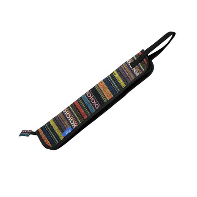 

Ethnic Style Colorful Soft Cotton Cloth Drum Stick Wear-resistant Large Capacity Storage Bags