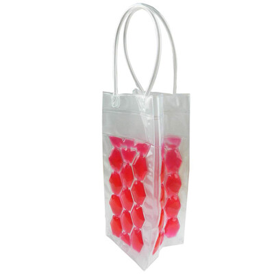 

Wine Bottle Freezer Bag Chilling Cooler Ice Pouch Beer Cooling Holder Carrier