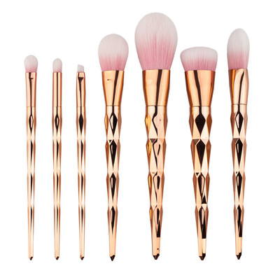 

Toponeto 7PCS Make Up Foundation Eyebrow Eyeliner Blush Cosmetic Concealer Brushes