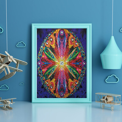 

Toponeto DIY Full Diamond Cartoon Painting Special Diamond Shaped Rhinestone Embroidery