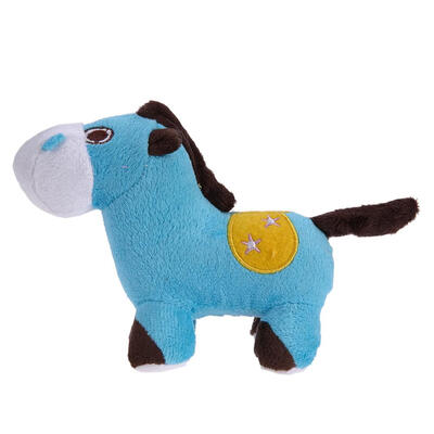 

Pet Dog Toys Cute Donkey Shape Plush Sounding Dog Toys Squeaky Chew Toys