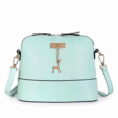 

Women Shell Shape Messenger Bags Fashion Small Shoulder Bags With Deer Toy Casual PU Leather Crossbody Bag YJ