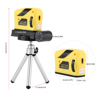 

Greensen Laser Level PointLineCross Horizontal Vertical Alignment Adjustment Tool with Tripod Stand