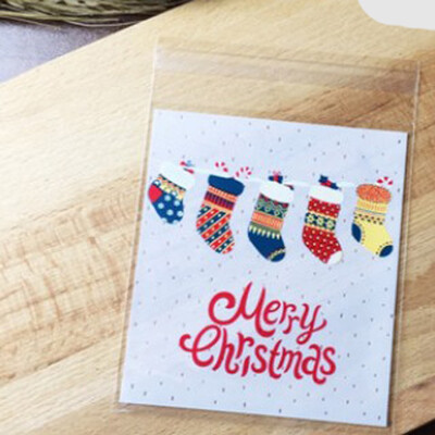 

Tailored Merry Candy Gift Bags Christmas Xmas Santa Cookies Fast