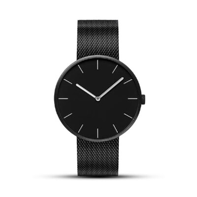 

Fashion Casual Quartz Wristwatch 3ATM Water Resistant Men Women Waist Watch Luminous Pointer Steel Leather Wristband Business Wa