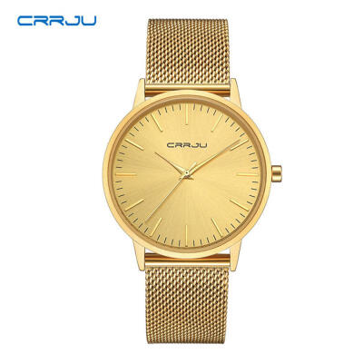 

Fashion Ultrathin Mens Watch Waterproof Quartz Wristwatches With Stainless Steel Strap