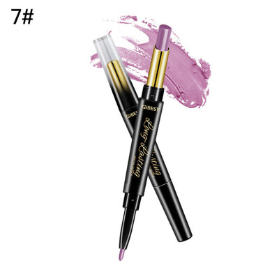 

2 in 1 Double Ended Rotary Long Lasting Matte Lip Liner Lipstick Makeup Cosmetic