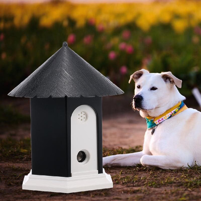 

Pet Dog Outdoor Bark Control Ultrasonic Sound Stop Barking Device Waterproof 50ft Sonic Bark Deterrents Dogs Training Control Tool