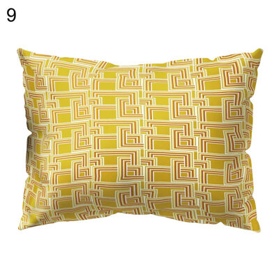 

Dot Triangle Geometric Pattern Pillow Cover Cushion Case Car Sofa Hotel Decor