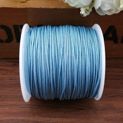 

1Pc 45M Nylon Cord Thread Chinese Knot Macrame Cord Bracelet Braided String Diy 17 Colors