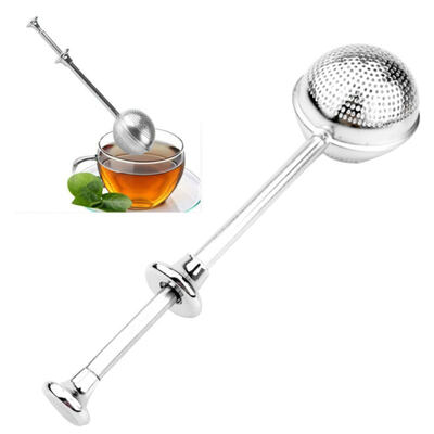 

Ball Shape Stainless Steel Tea Strainer Filter Infuser Leakage Kitchen Tool