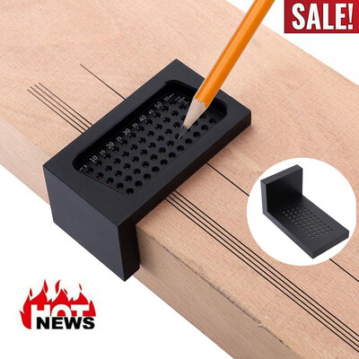 

〖Follure〗Woodworking Ruler 3D Right Angle Measuring Gauge Square Measure Size Tool T Type