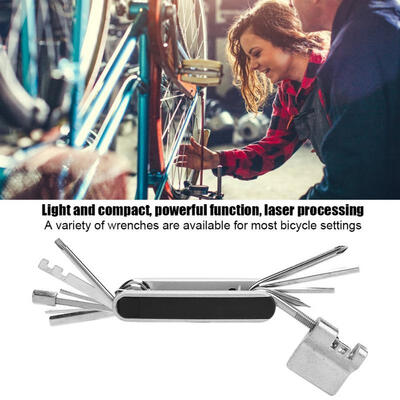 

Greensen 13-in-1 Bicycle Repair Combination Tool Multi-purpose for Mountain Bike Bicycle