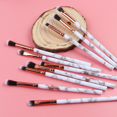 

10Pcs Marble Texture Eye Makeup Brushes Soft Eyeshadow Concealer Cosmetic Tools