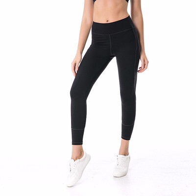 

Squatproof High Waist Workout Gym Tights Women Sweatproof Comfortable Nylon Fitness Jogger Yoga Leggings Pants XS-XL