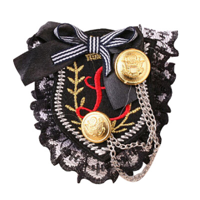 

1PC Top Fashion Pin Broche Brooches Korean Version Of The Original Badge Brooch Jewelry Boat Naval Wind British Academy Medal