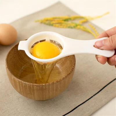 

Household Plastic Egg White Yolk Separator Divider Filter Kitchen Utensil 136
