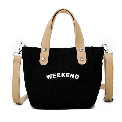 

Fashion Letter Print Shoulder Messenger Handbags Canvas Women Crossbody Bag