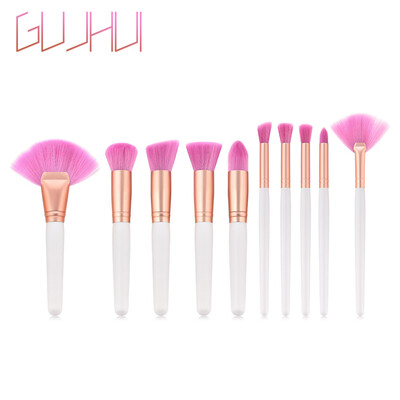 

Toponeto 10PCS Cosmetic Makeup Brush Brushes Set Foundation Powder Eyeshadow