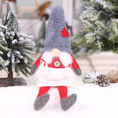 

1pcs Christmas Decorations Plush Doll Figure Ornaments Creative Old Man Gifts