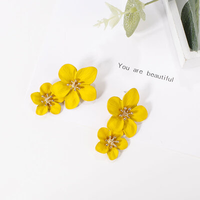 

Flashbuy Drop Earrings Multi Style For Women Alloy Geometric Crystal Findings Girls Acrylic Jewelry Weddings Accessories