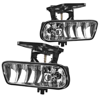 

for 1999-2002 GMC Sierra 2001-2006 GMC Yukon Clear Bumper Fog Light Lamp wBulbs
