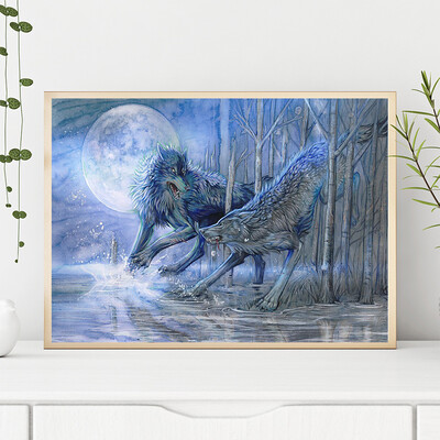 

Toponeto 5D DIY Diamond Painting Embroidery Round Diamond Home Decor Gift