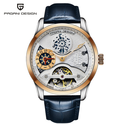 

Bojiani mens watch mechanical watch high-end sports waterproof fashion multi-function chronograph watch mens watch
