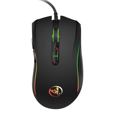 

HXSJ A869 USB Wired Colorful Gaming Mouse 3200DPI 7 Buttons Optical Mice