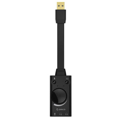 

External USB Sound Card Stereo Mic Speaker Headset Audio 35mm Wire Adapter