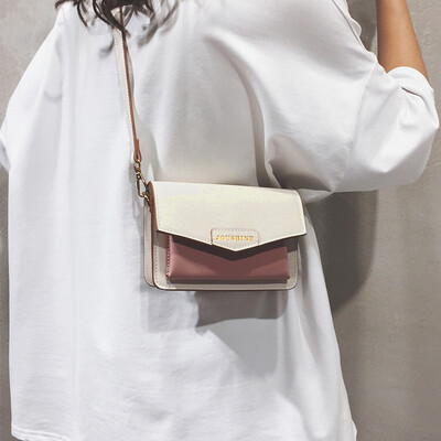 

2019 new wave net red wild hit color small bag student broadband slung small square bag wild ladies shoulder bag