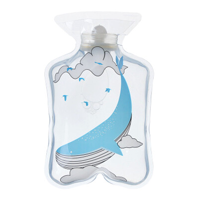 

PVC Hot Water Bottle Bag Winter Warm Water HandBag Hot Water Sack for Pain Relief Hot&Cold Therapy H04