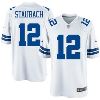 

Mens Football Jersey Roger Staubach Dallas Cowboys White Legends Replica Jersey