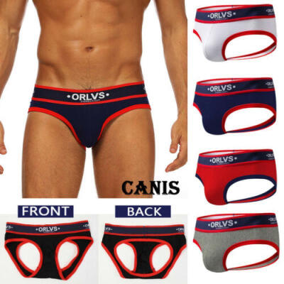 

UK Men Briefs Breathable Underwear Backless Jockstrap Underpant Thong Underpants