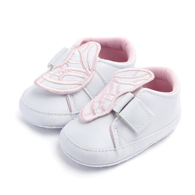 

Baby Shoes Girls First Walkersborn Baby Girl Shoes Soft Soled Non-slip Toddler Footwear Shoes PU Leather